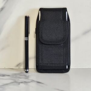 NIP - Sleek Black Cell Phone Holster by [Ranboo]